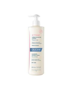 Ducray Ictyane Crème de Douche Lavante Nourrissante Visage et Corps 400 ml