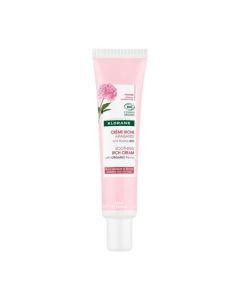 Klorane Pivoine Crème Riche Apaisante Bio 40 ml