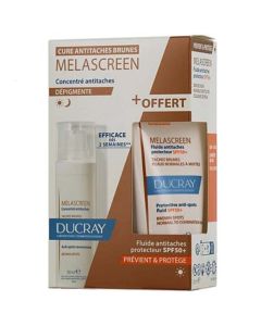 Ducray Melascreen Coffret Concentré Anti-Tâches 30ml + Fluide Anti-Tâches SPF50+ 50ml