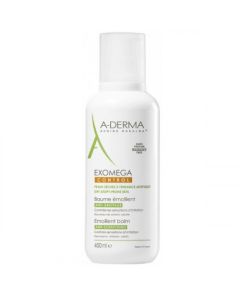 A Derma Exomega Control Baume Emollient Anti-Grattage 400ml + Huile 100ml
