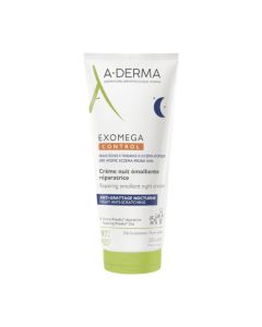 A-Derma Exomega Crème Nuit Emolliente Réparatrice 200ml