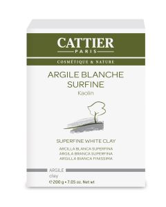 Cattier Argile Blanche Surfine 200g