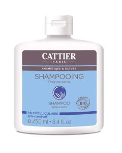 Cattier Shampooing Antipelliculaire Extrait de Bois de Saule 250ml