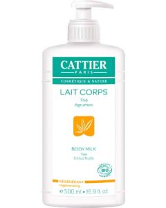 Cattier Lait Corps Régénérant Thé Agrumes 500ml