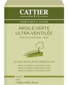 Cattier Argile Verte Ultraventilée 250g