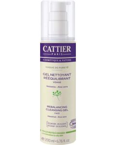 Cattier Vague De Pureté Gel Nettoyant Rééquilibrant 200ml