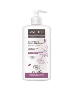 Cattier Shampooing Usage Fréquent Sans Sulfates 500ml