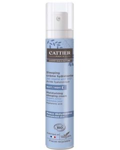 Cattier Soin Nuit Sleeping Crème Hydratante Peaux Déshydratées 50ml