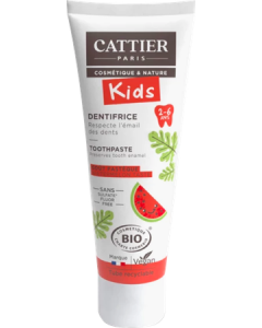 Cattier Dentifrice 2 à 6 ans Kids Goût Pastèque 50ml