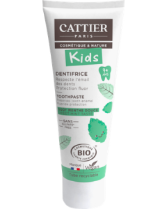 Cattier Dentifrice 7 ans et + Kids Goût Menthe 50ml