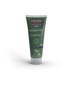 Cattier Gel Douche 3en1 Homme 200ml