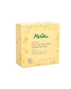 Melvita Savons Bio Savon Fleur de Citronnier & Miel de Tilleul100G