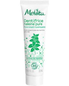 Melvita Dentifrice Haleine Fraiche Bio Format Voyage 20ml