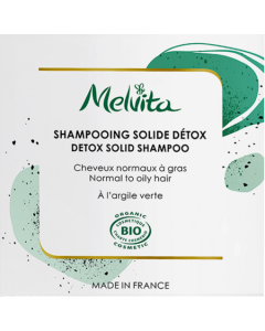 Melvita Shampooing Solide Détox Bio 55g