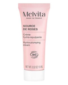 Melvita Sources de Roses Travel Size Crème Hydra-Repulpante 15ml