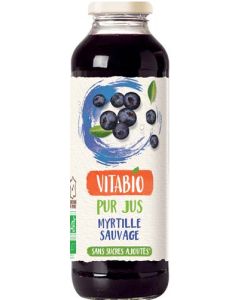 Vitabio  100% Pur Jus - Myrtille Sauvage 50cl