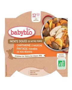 Babybio Patate Douce, Châtaigne, Pintade Dès 12 Mois 230g