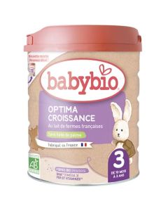 Babybio Optima 3 Fibres Lait de Croissance 800g
