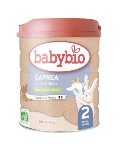 Babybio Caprea 2 Lait de Chèvre 2ème Age 800g