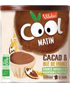 Vitabio  Cool Matin - poudre Cacao au Blé français 500g