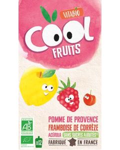 Vitabio  Cool Fruits - Pomme Framboise de Corrèze Acérola 1080g