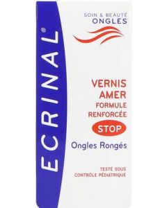 Ecrinal Vernis Amer Pour Ongles Rongés 10 ml