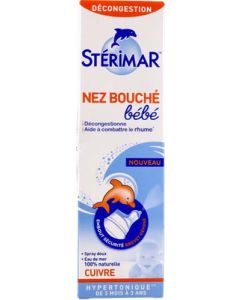Stérimar Bébé Enfant Nez Bouché Hypertonique 100ml