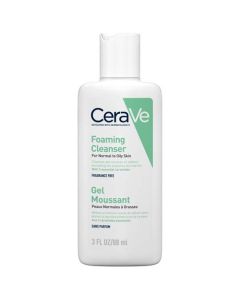CeraVe Gel Moussant Visage Peaux Normales à Grasses 88ml