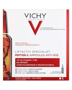 Vichy Liftactiv Specialist Peptide C Ampoules Anti Âge Format 30 Ampoules