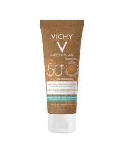 Vichy Capital Soleil Lait Solaire Éco Conçu Voyage SPF50+ Tube 75 ml