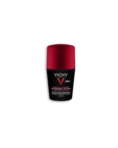 Vichy Homme Détranspirant Anti Odeur 96H Roll On 50 ml