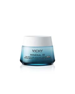 Vichy Minéral 89 Crème Riche Boost D'Hydratation 72h Peaux Sèches 50 ml