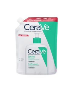 CeraVe Eco-Recharge Gel Moussant Peaux Normales à Grasses Visage & Corps 473ml