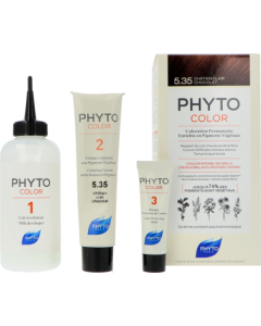 Phytocolor 5.35 Chatain Clair Chocolat Kit De Coloration Permanente