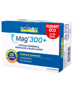 Boiron Mag'300+ 160 comprimés