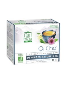 Thés de la Pagode Thé Qi Cha Bio 18 sachets