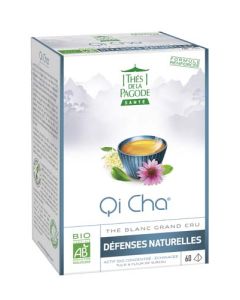 Thés de la Pagode Thé Qi Cha Bio 60 sachets