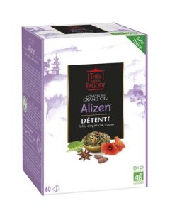 Thés de la Pagode Honeybush Alizen Bio 60 sachets