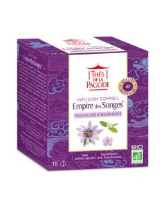 Thés de la Pagode Infusion Empire des Songes Bio 18 sachets