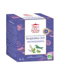 Thés de la Pagode Infusion Respiration Zen 18 sachets