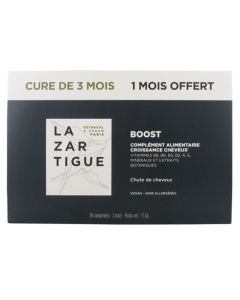 Lazartigue Anti-Chute Cure 3 Mois Boost 90 Comprimés