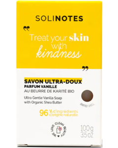 Solinotes Savon Solide Vanille 100g