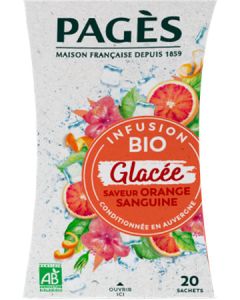 Pages Infusion Bio Détox Framboise Orange Sanguine Sachets x20
