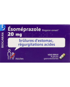 Biogaran Esoméprazole 20mg Gelule 7