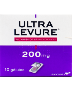 Biocodex Ultra-Levure 200mg 10 gélules