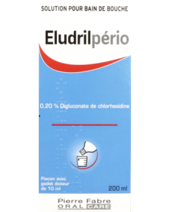 Eludrilperio 0.2% Solution Pour Bain De Bouche 200ml