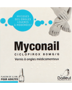 Myconail 80mg/g Vernis à Ongles Médicamenteux 3ml3