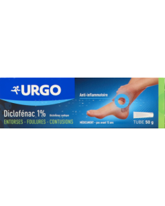 Diclofenac Urgo 1% Gel 50g