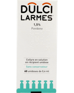 Dulcilarmes 1.5% Collyre Solution Unidose 0ml4 x60