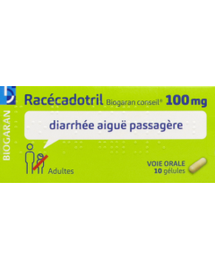 Biogaran Racécadotril 100mg Gélules x10